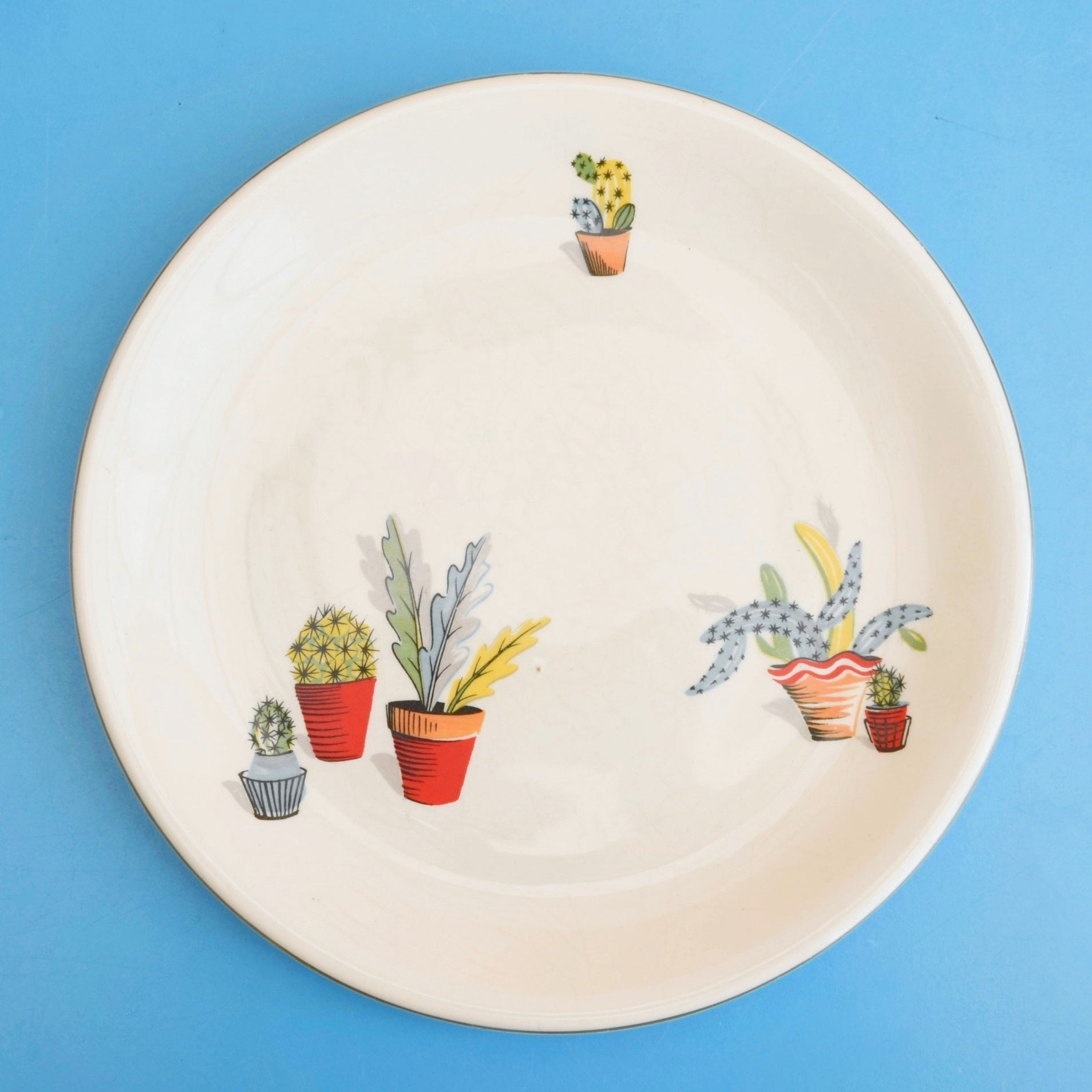 Vintage 1950s Kitsch Alfred Meakin - Cactus by Vintage