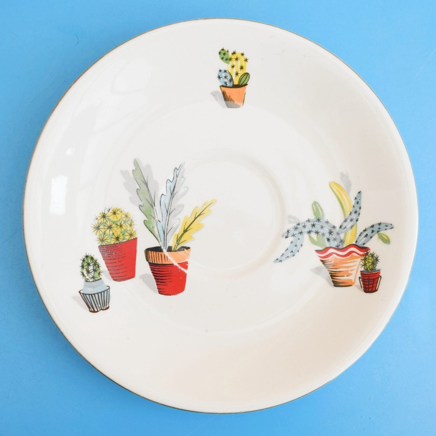 Vintage 1950s Kitsch Alfred Meakin - Cactus by Vintage