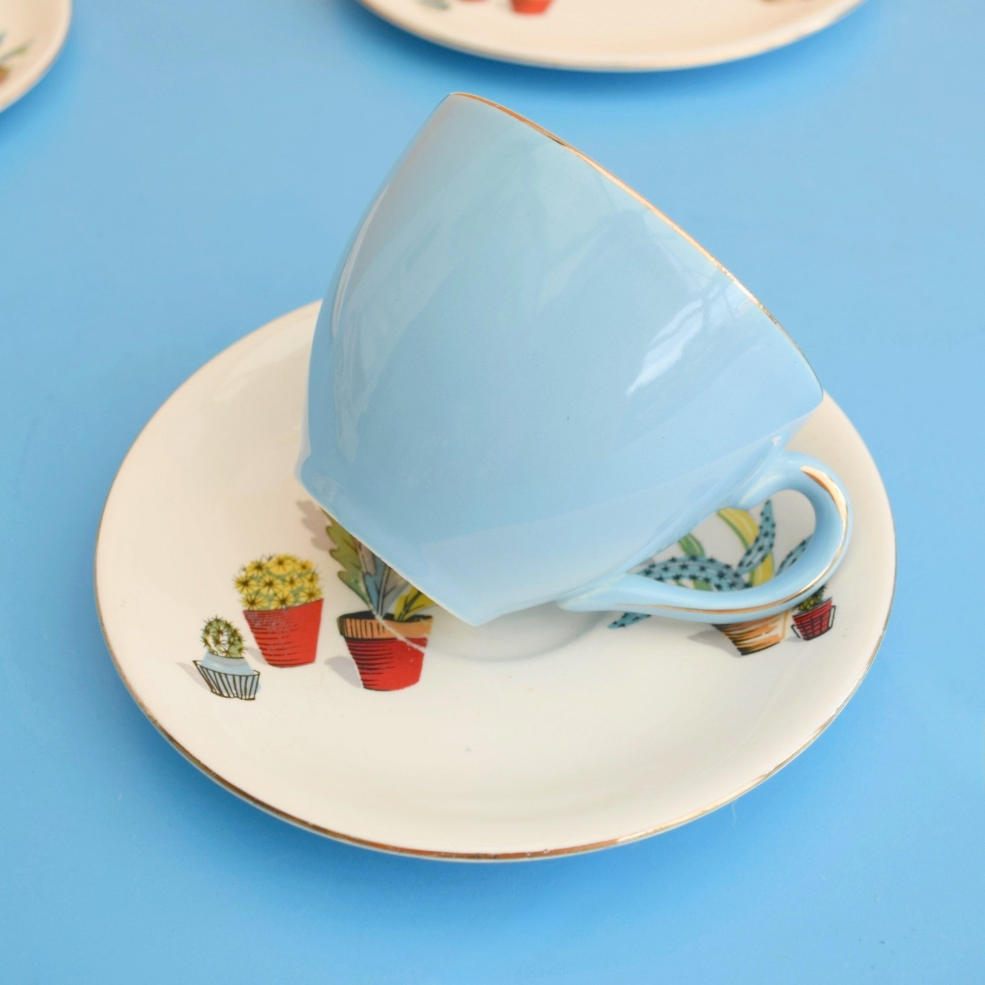 Vintage 1950s Kitsch Alfred Meakin - Cactus by Vintage