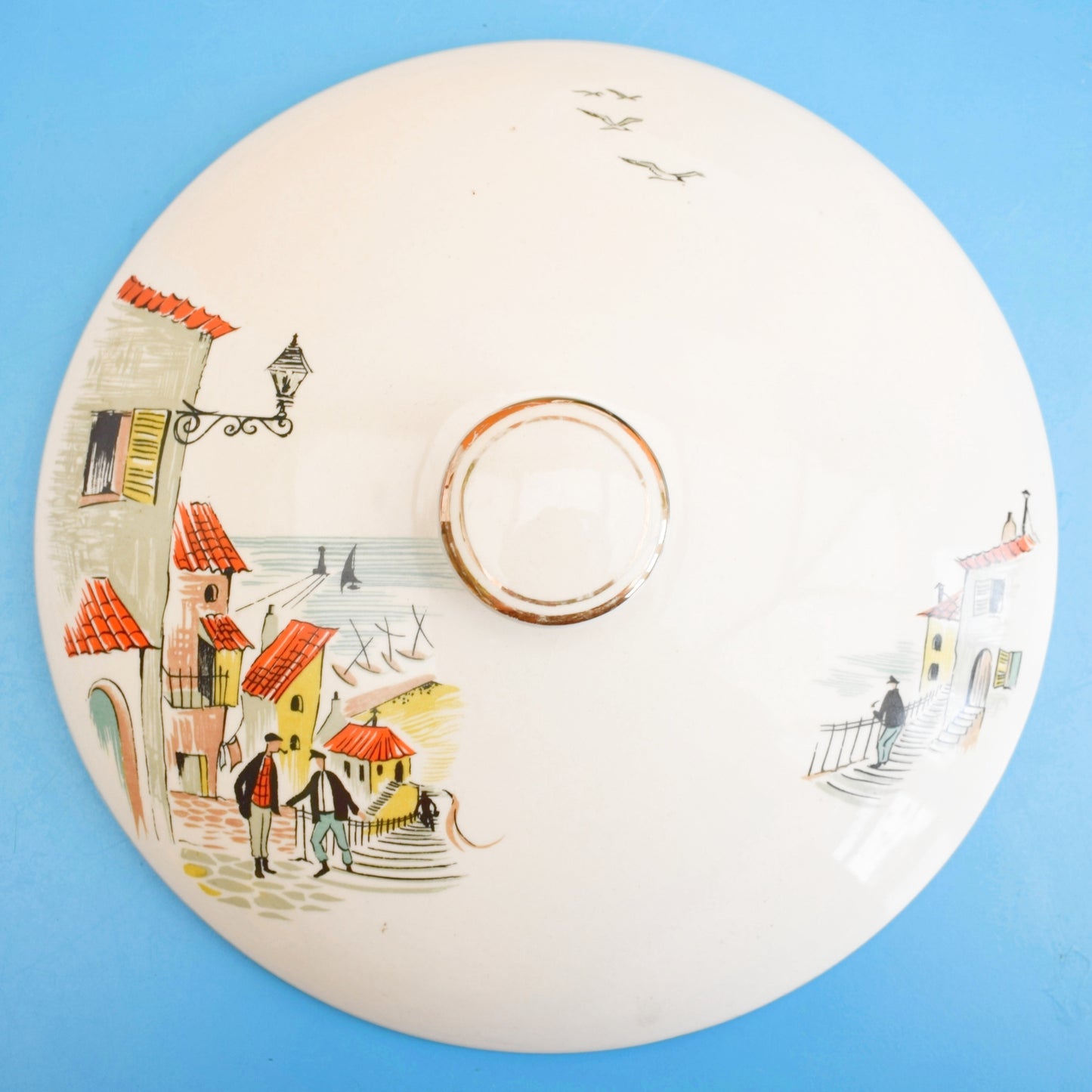 Vintage 1950s Kitsch Alfred Meakin - Fishermans Cove