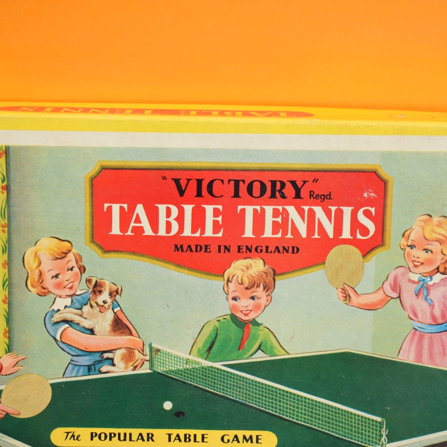 Vintage 1960s Table Tennis Set / Game