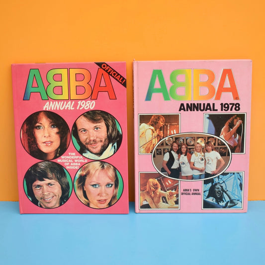 Vintage 1970s/ 80S ABBA Annuals