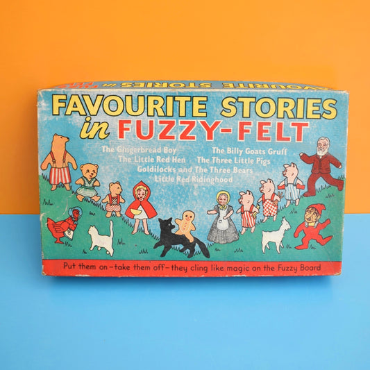 Vintage 1960s Fuzzy Felt - Favourite Stories