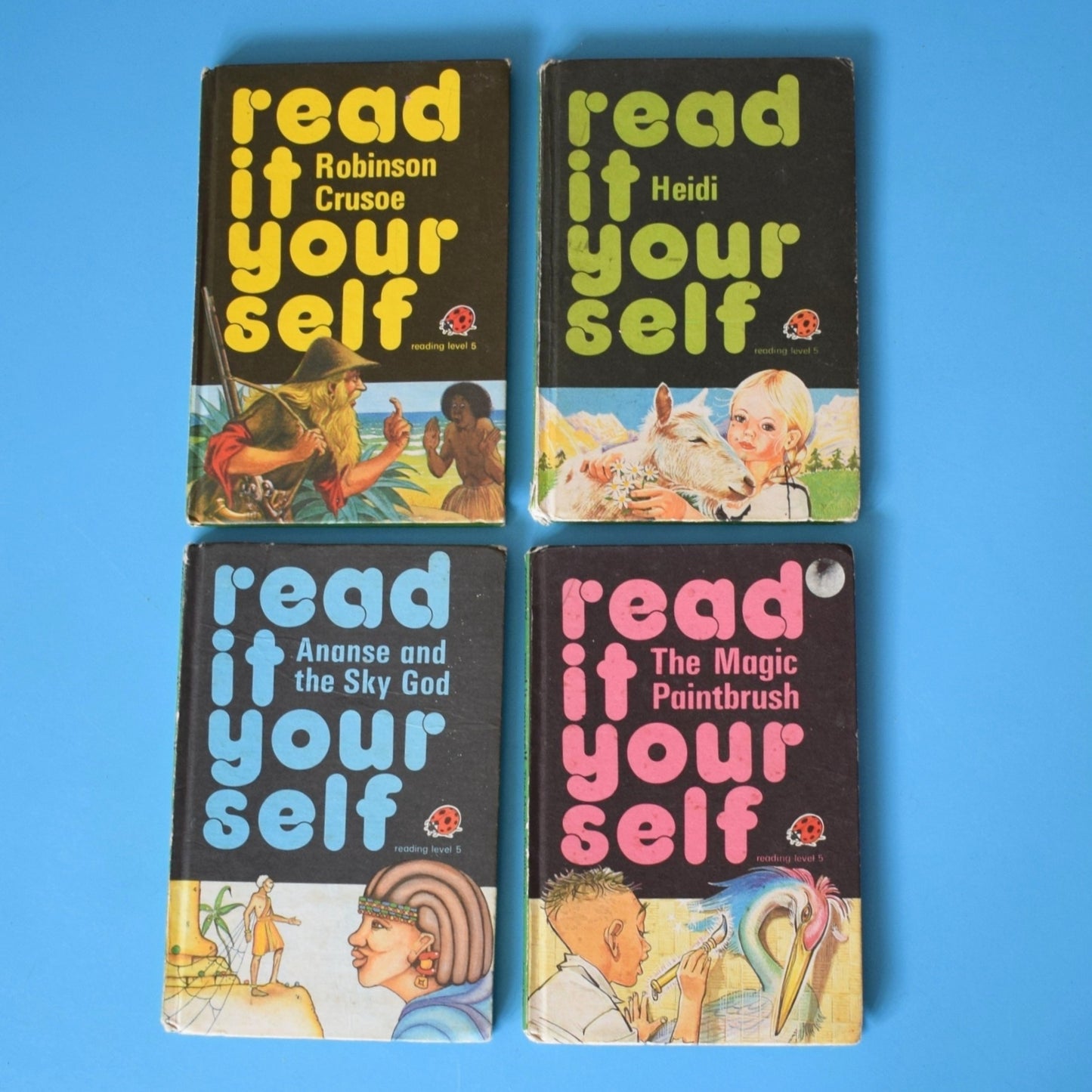 Vintage Ladybird Books - Read It Yourself - Level 5 x4