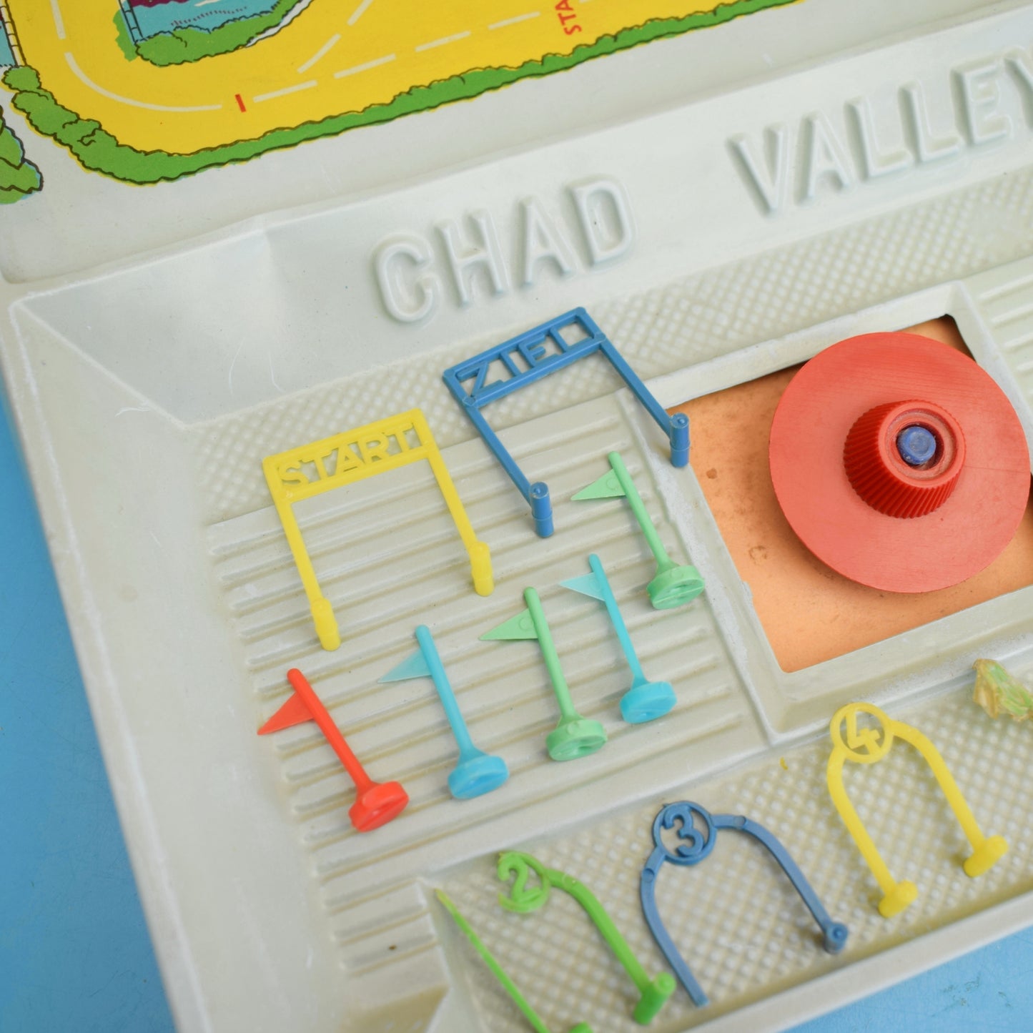 Vintage 1960s Magnetic Motoring Game - Chad Valley -Boxed by Pineapple Retro