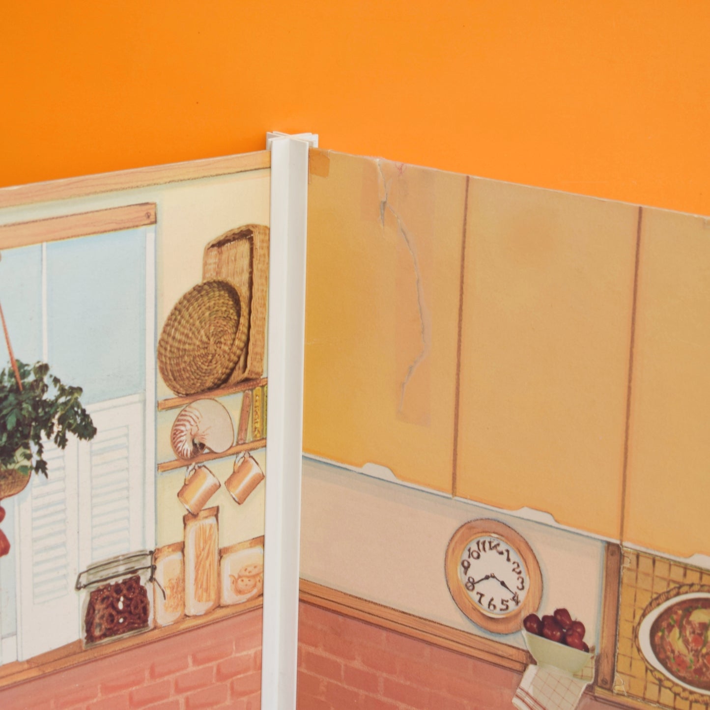 Vintage 1980s Sindy House / Rooms - Scene Setter Panels by Pineapple Retro