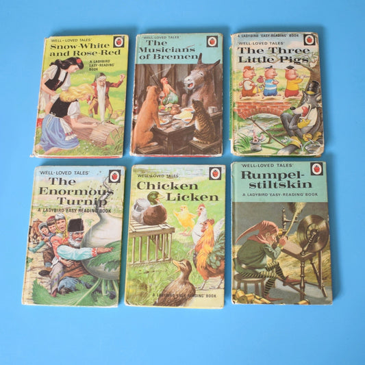 Vintage Ladybird Books - Well Loved Tales - Various