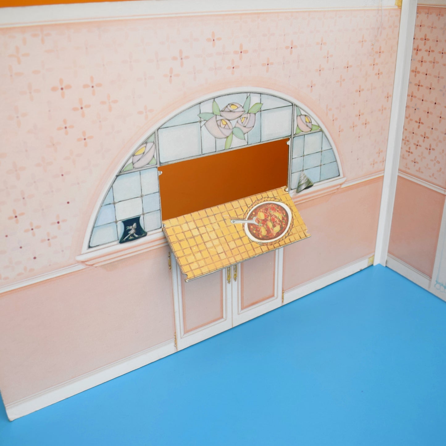Vintage 1980s Sindy House / Rooms - Scene Setter Panels by Pineapple Retro