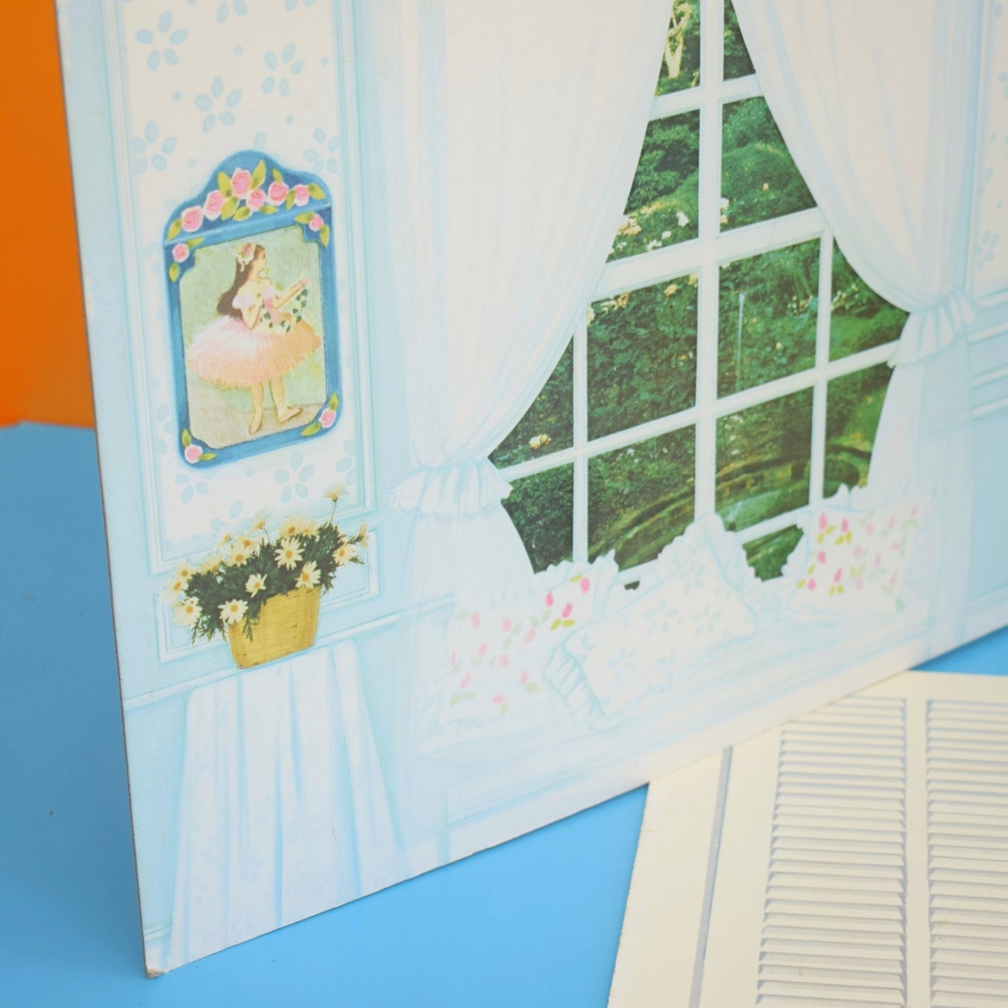 Vintage 1980s Sindy House / Rooms - Scene Setter Panels by Pineapple Retro