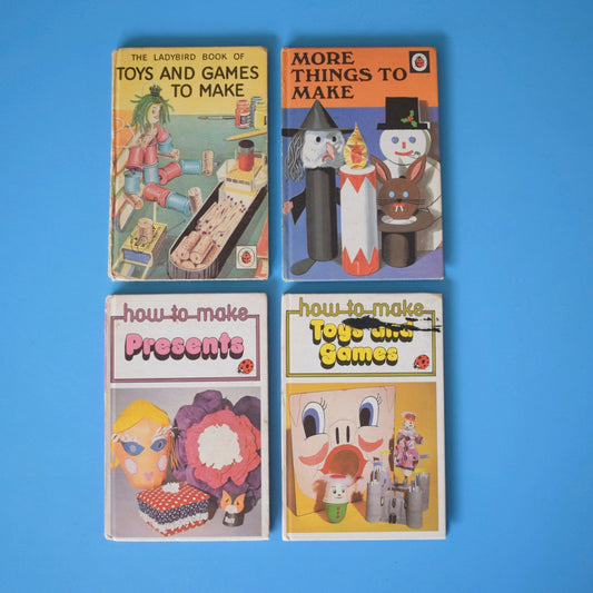 Vintage Ladybird Books - Things To Make x4