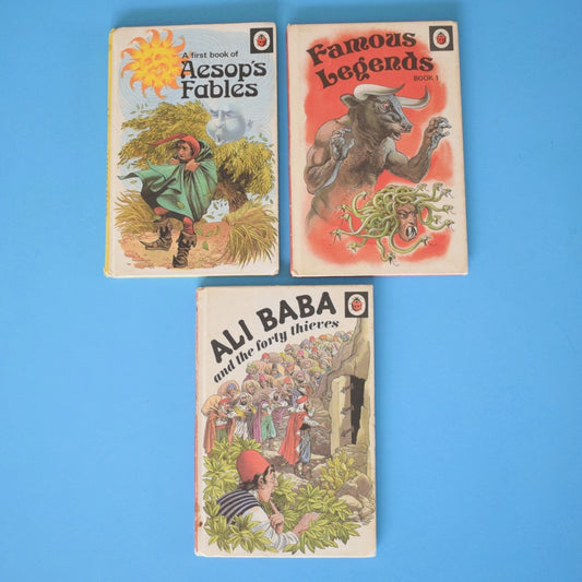 Vintage Ladybird Books - Legends/ Fables x3