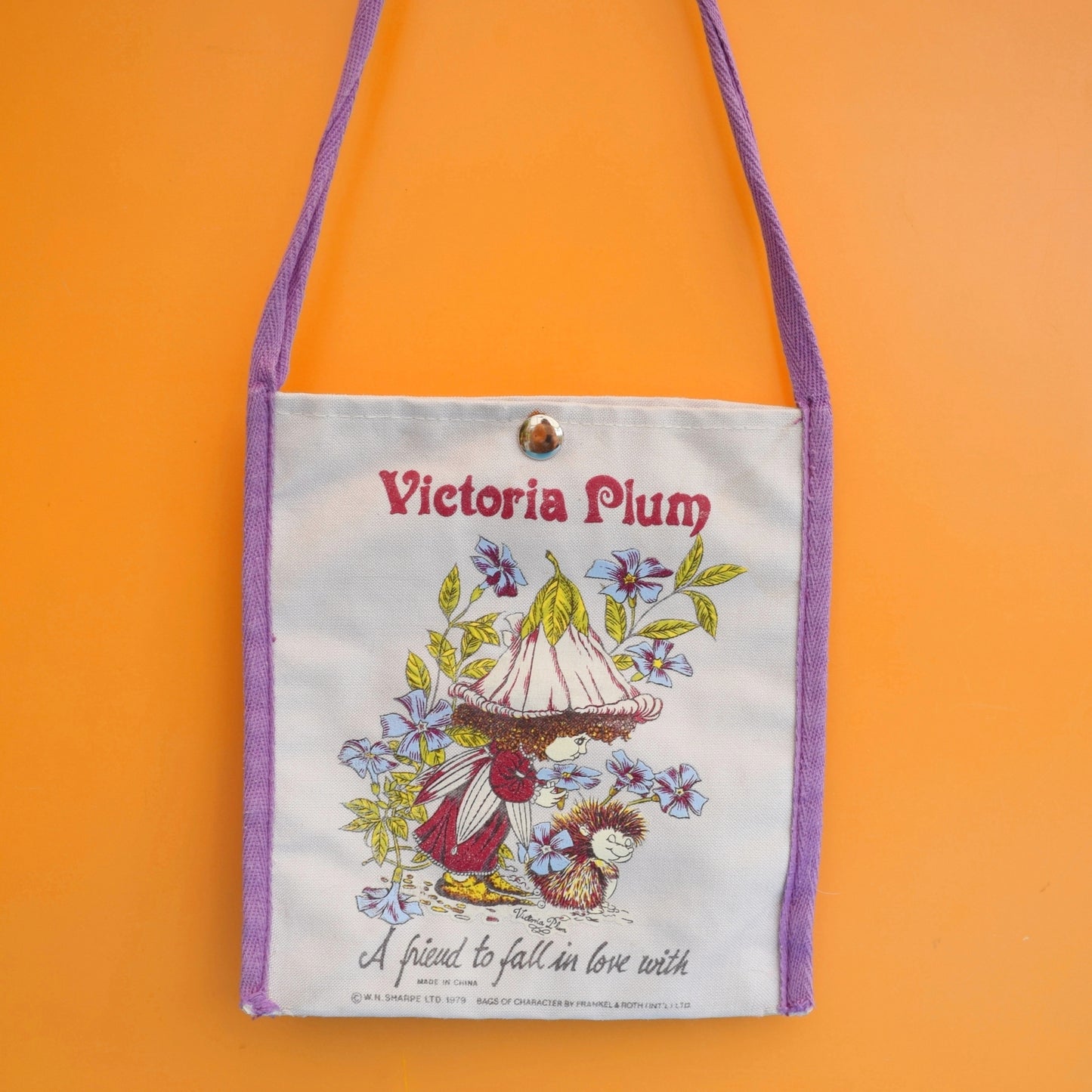 Vintage 1980s Victoria Plum Small Bag