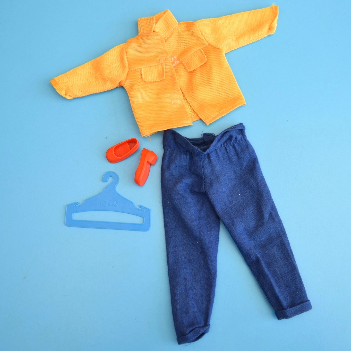 Vintage 1980s Sindy Texas Rose Outfit