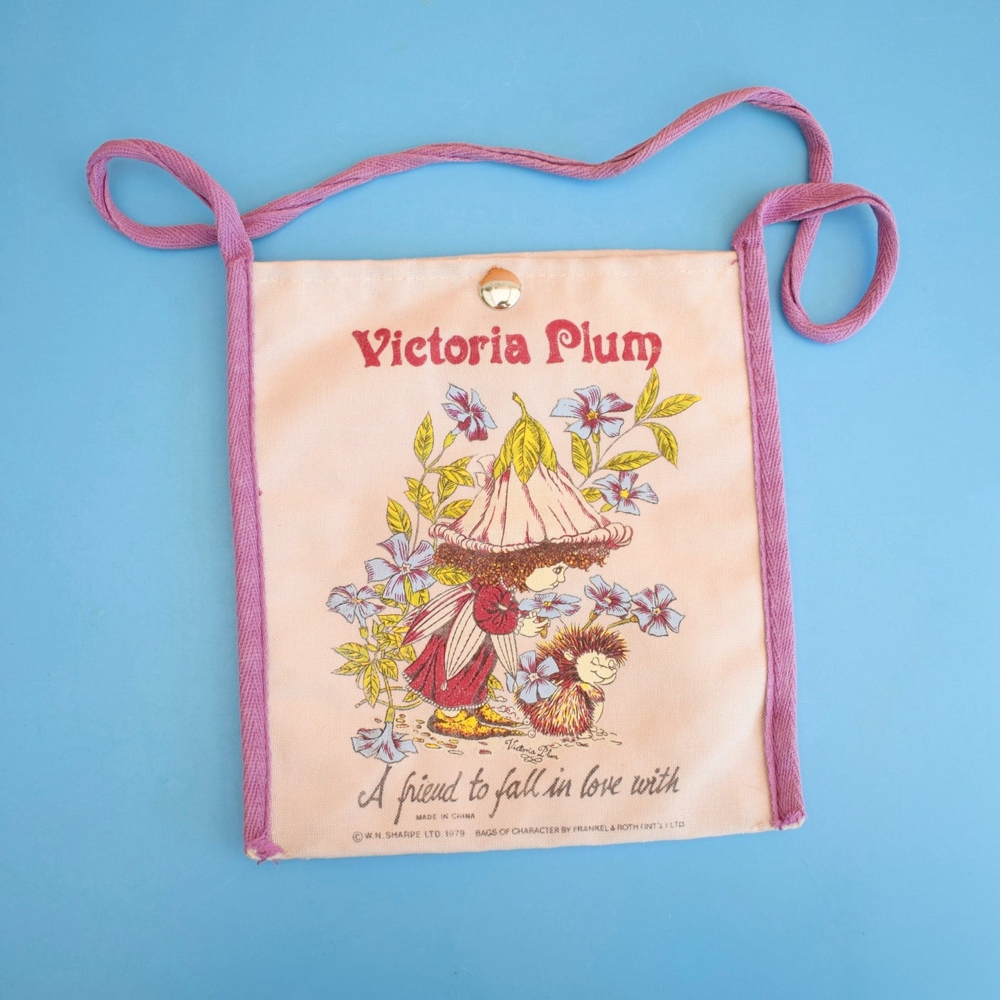 Vintage 1980s Victoria Plum Small Bag