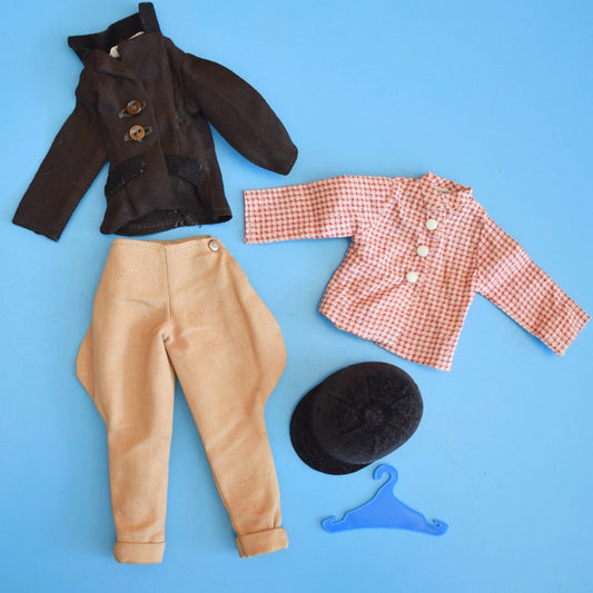 Vintage 1960s Sindy Pony Club Outfit - Horse Riding