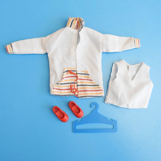 Vintage 1970s Sindy  Casual Outfit - Stripes