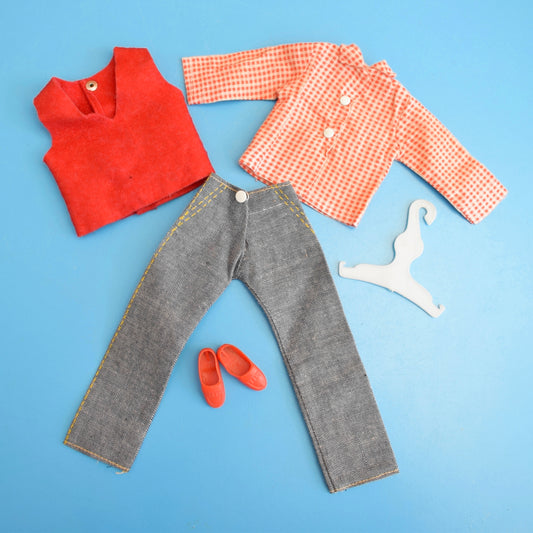 Vintage 1960s Sindy Out And About Outfit