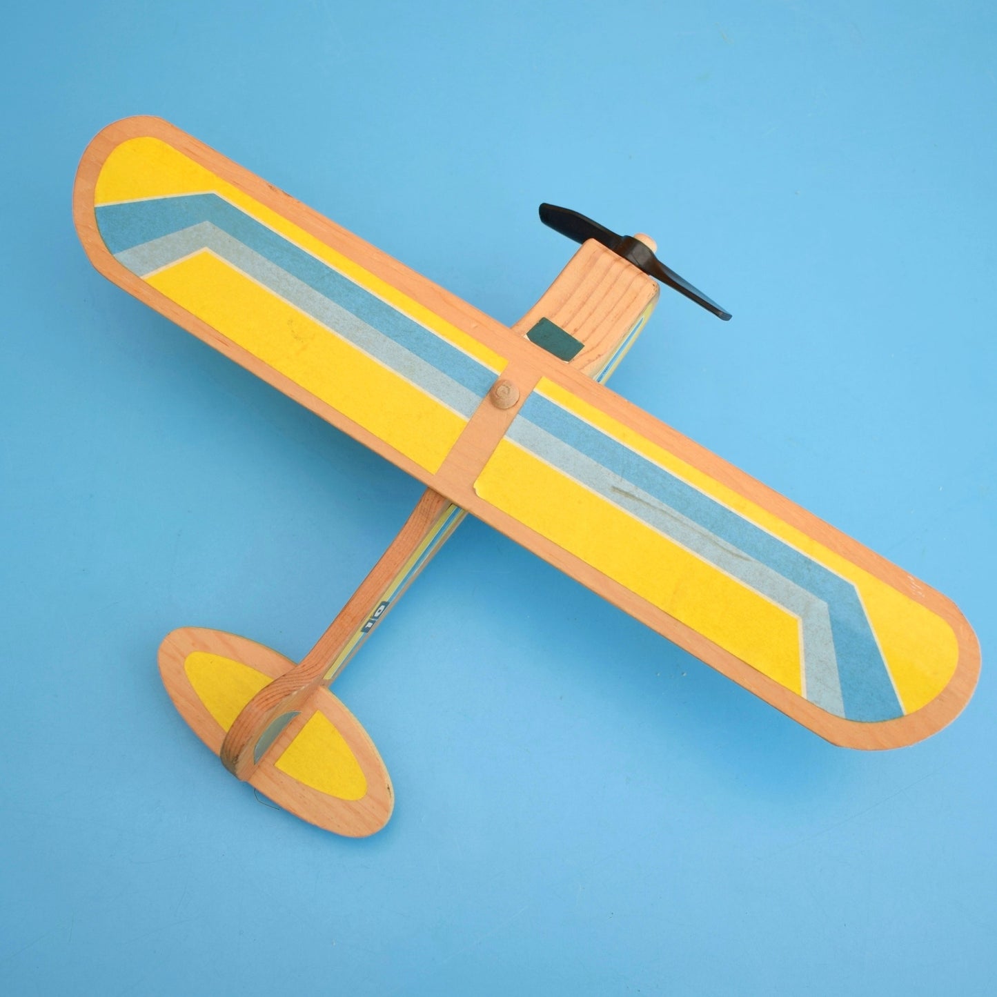 Vintage 1980s Fisher Price - Wooden Plane (Arts & Crafts Range)