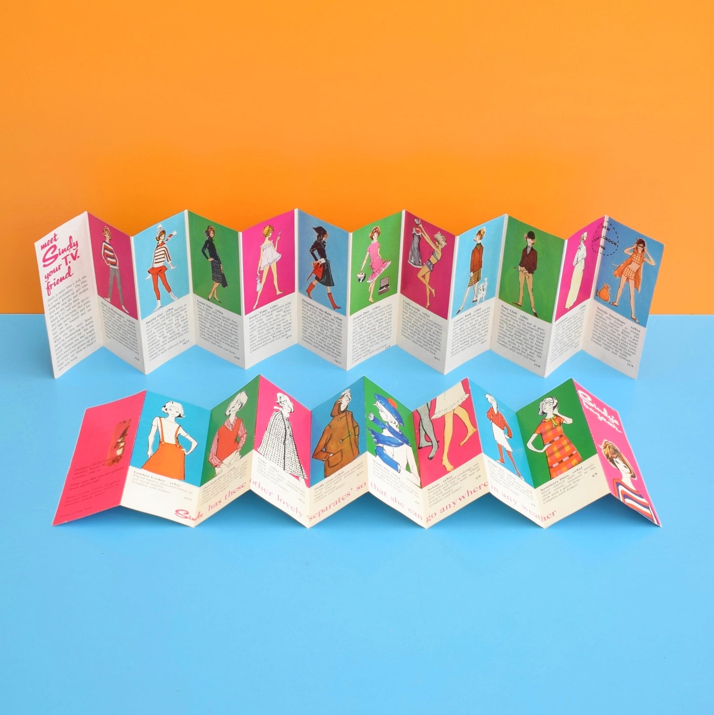 Vintage 1960s Sindy Bazaar Booklets
