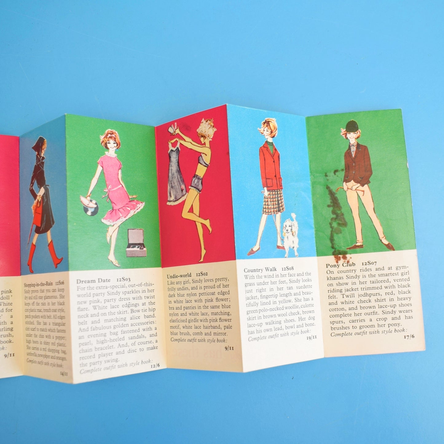 Vintage 1960s Sindy Bazaar Booklets