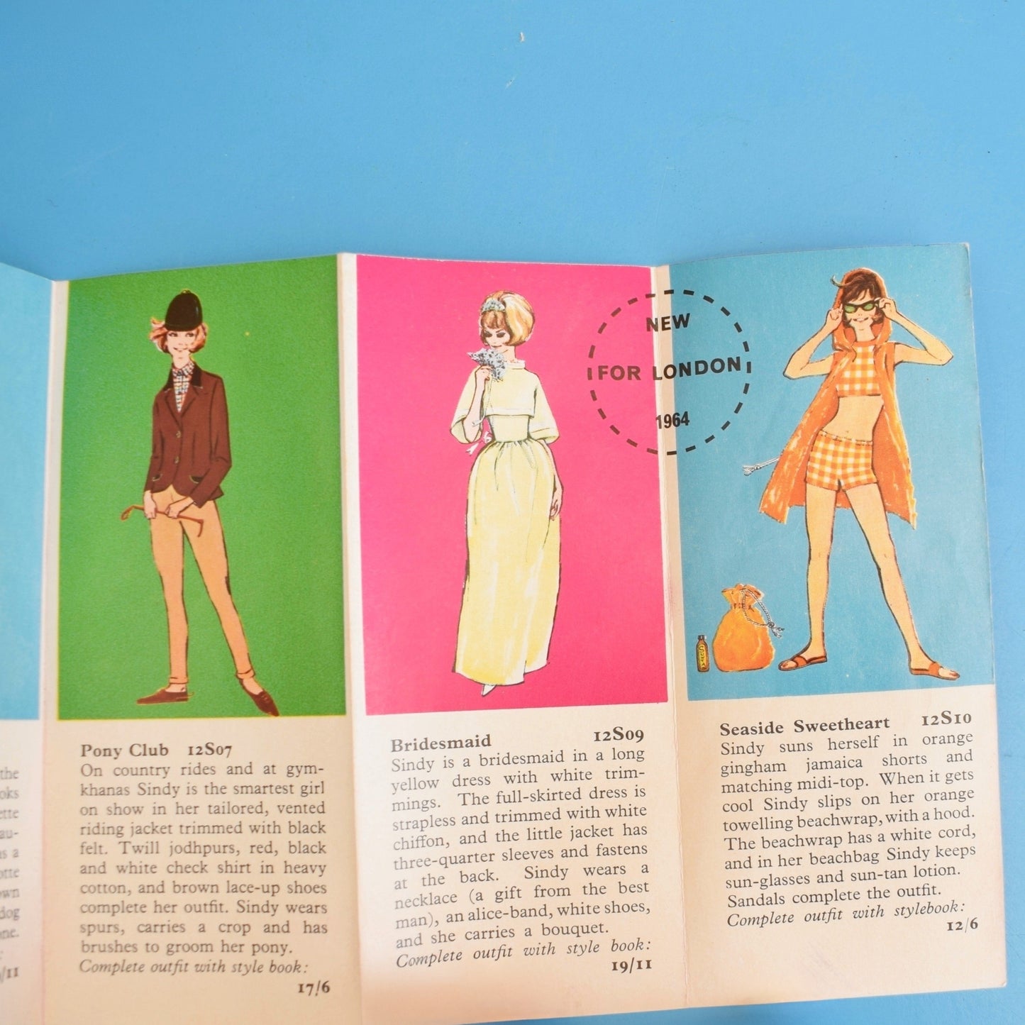 Vintage 1960s Sindy Bazaar Booklets