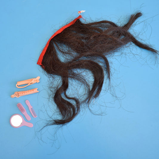 Vintage 1960s Sindy Wig / Switch / Hair Care Items