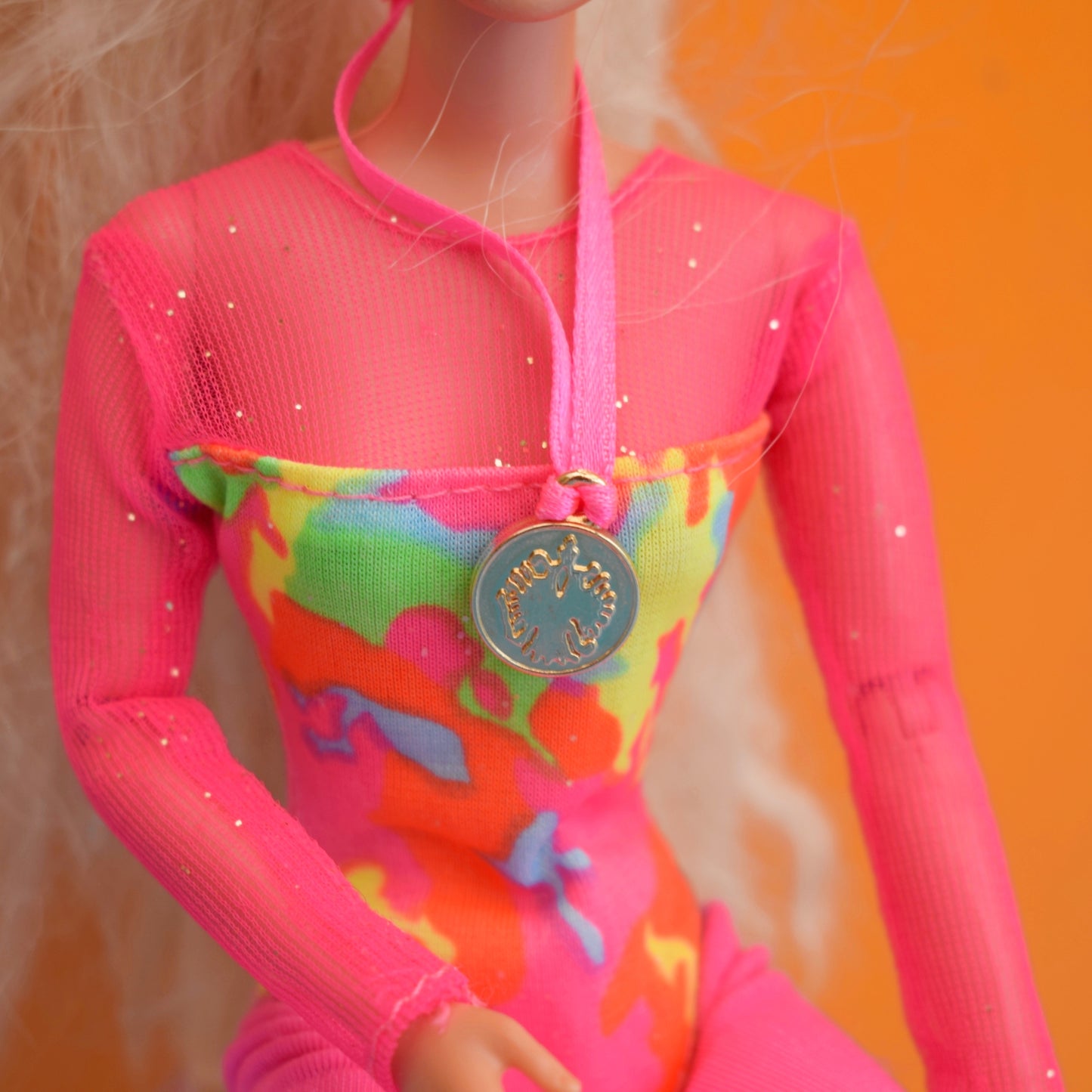 Vintage 1990s Barbie Doll - Gymnast Fashion Doll by Pineapple Retro