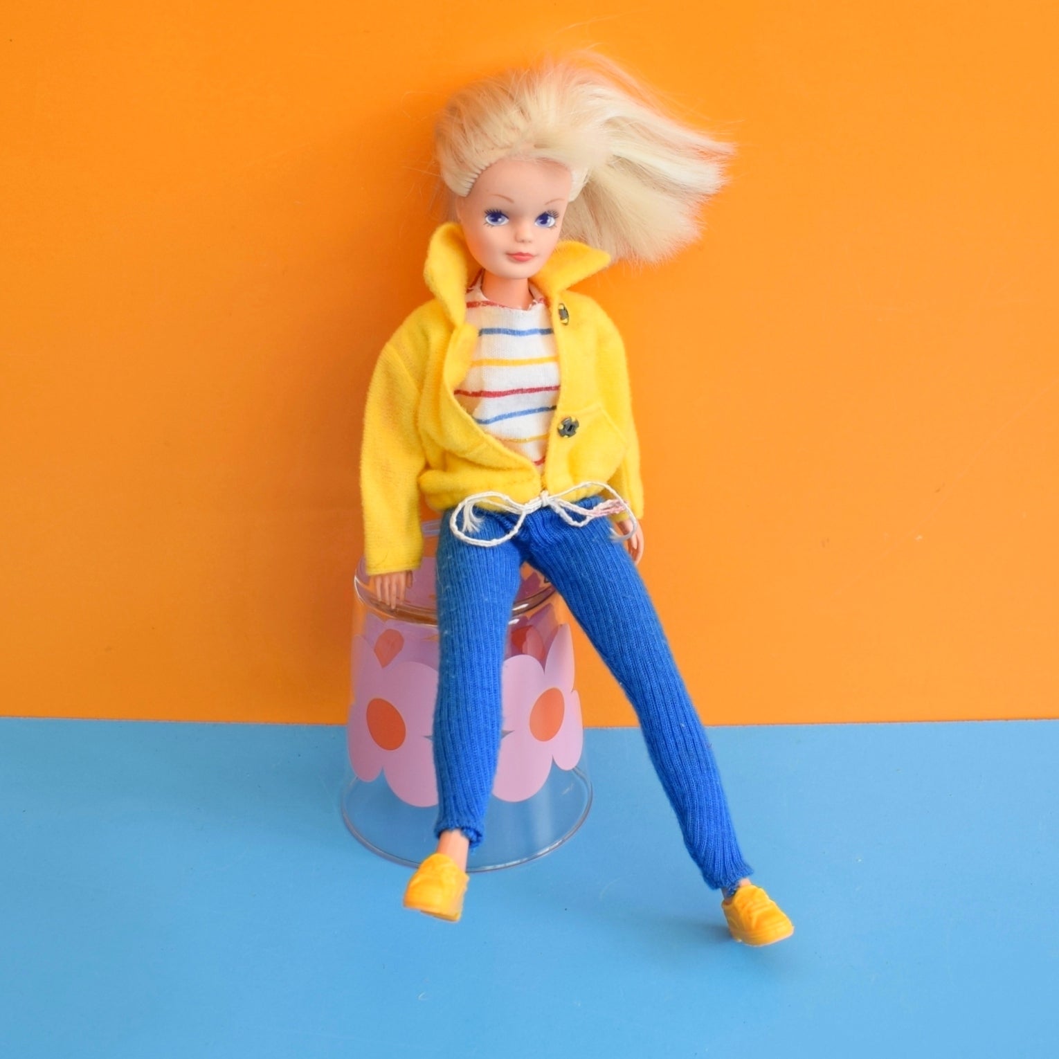 Vintage 1980s New Look Sindy Doll - Hasbro City Girl Blonde by Pineapple Retro