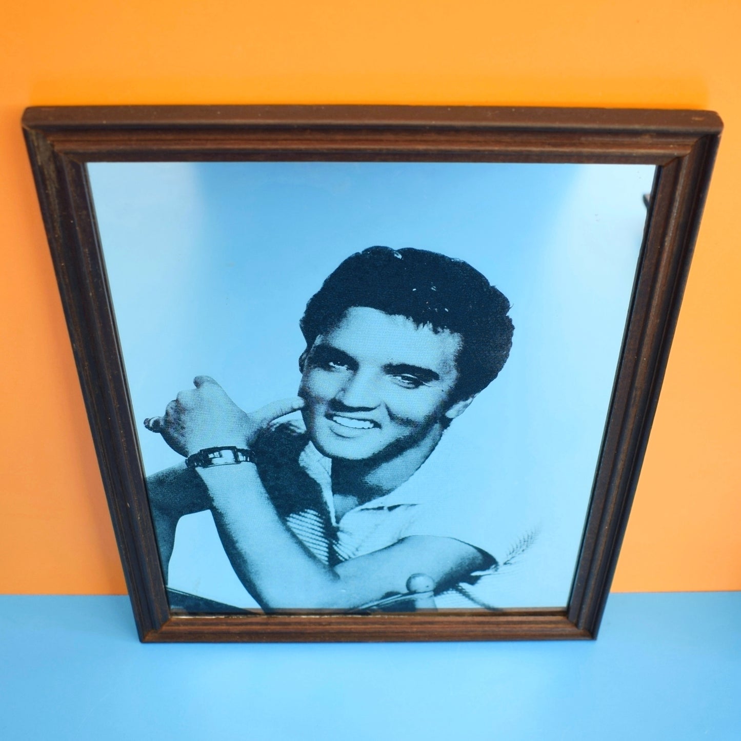 Vintage 1970s Elvis Picture Mirrors