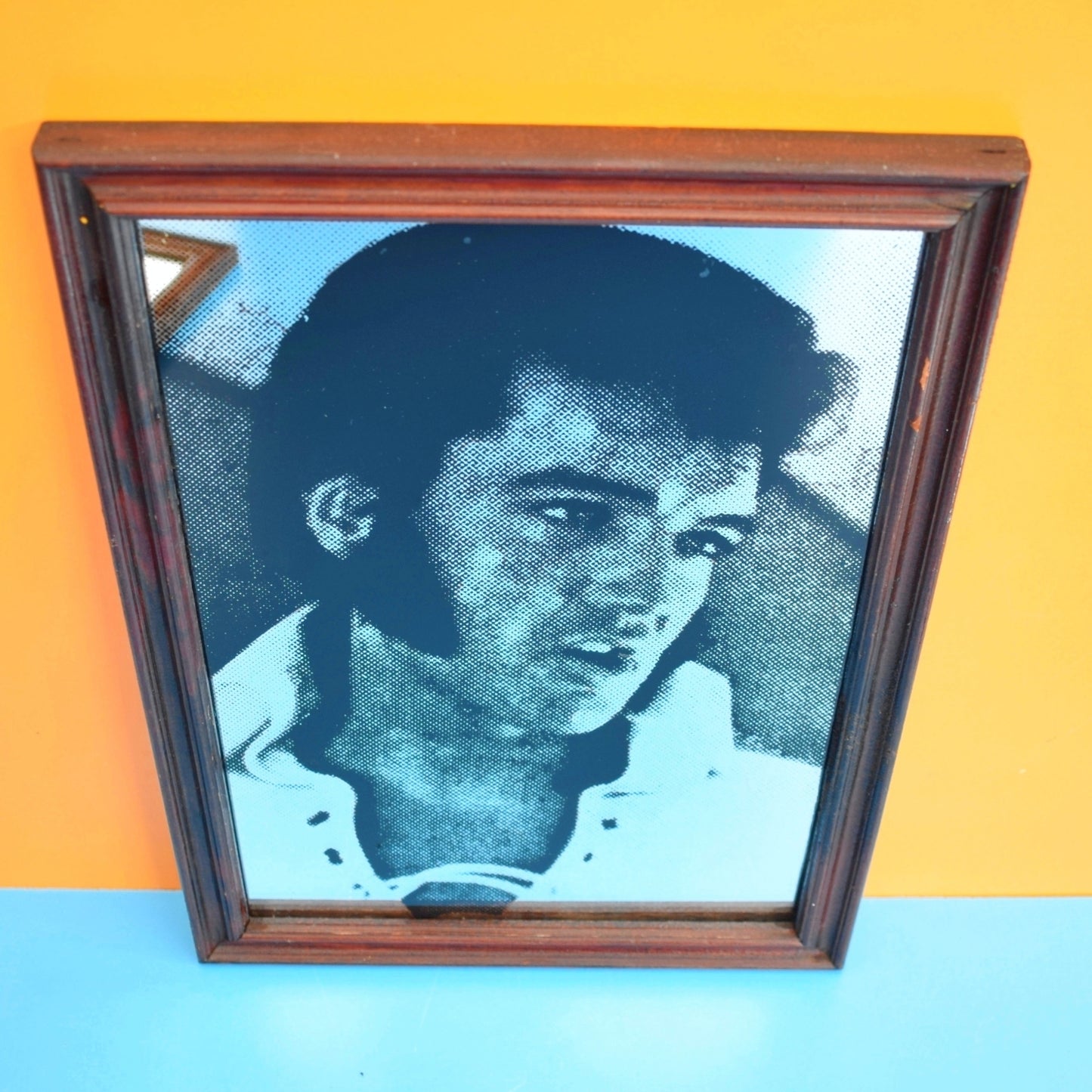 Vintage 1970s Elvis Picture Mirrors