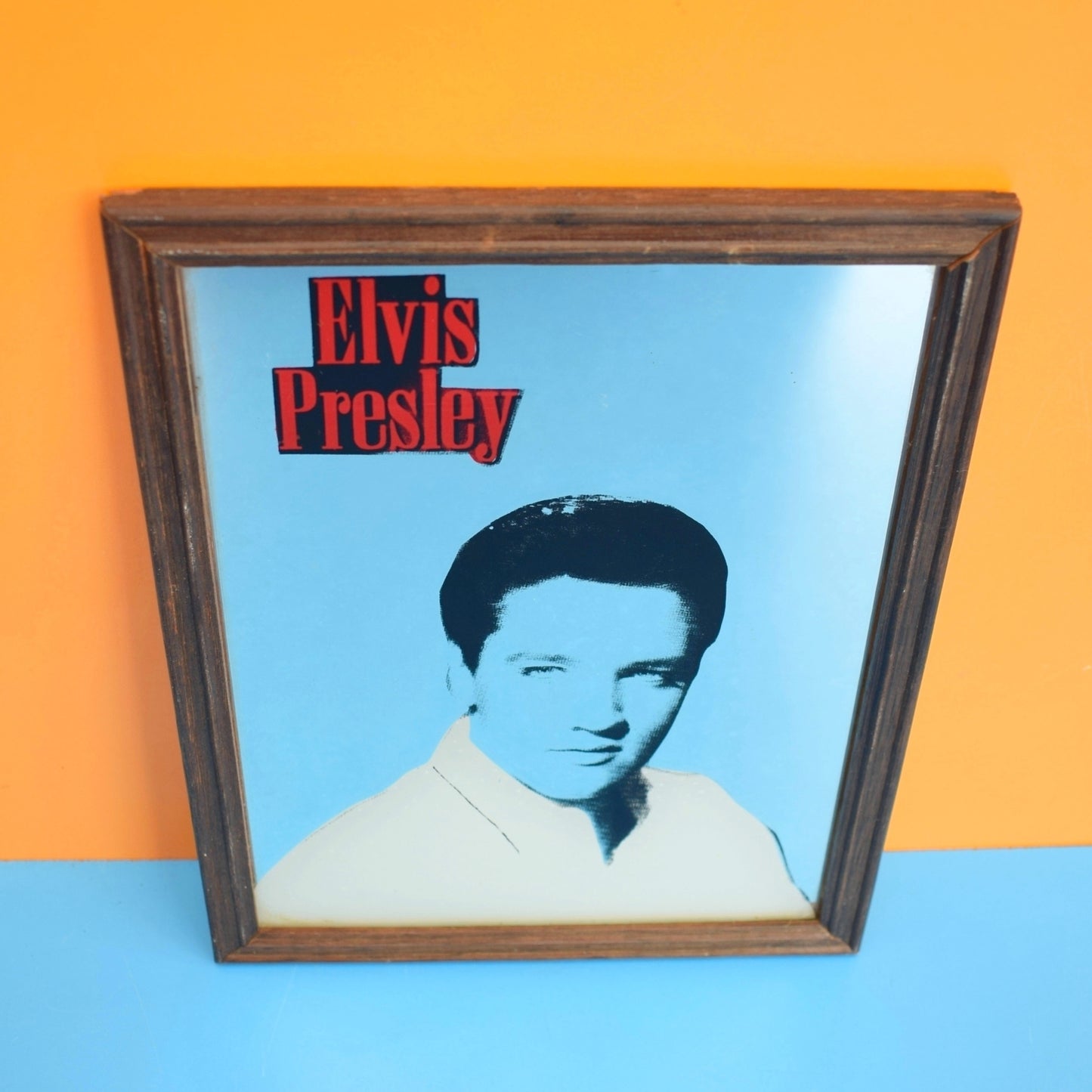 Vintage 1970s Elvis Picture Mirrors