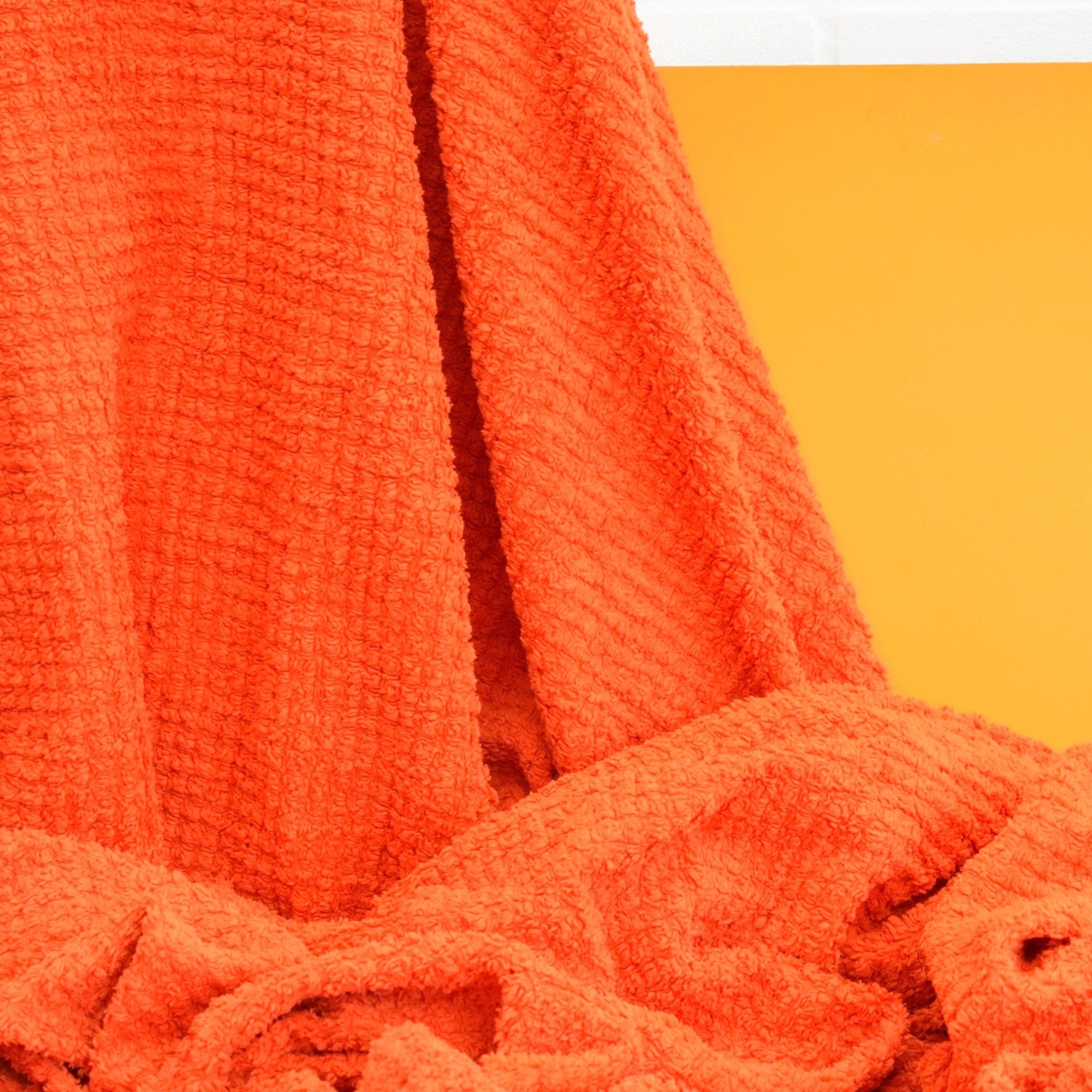Vintage 1960s Orange Candlewick Bedspread – Pineapple Retro