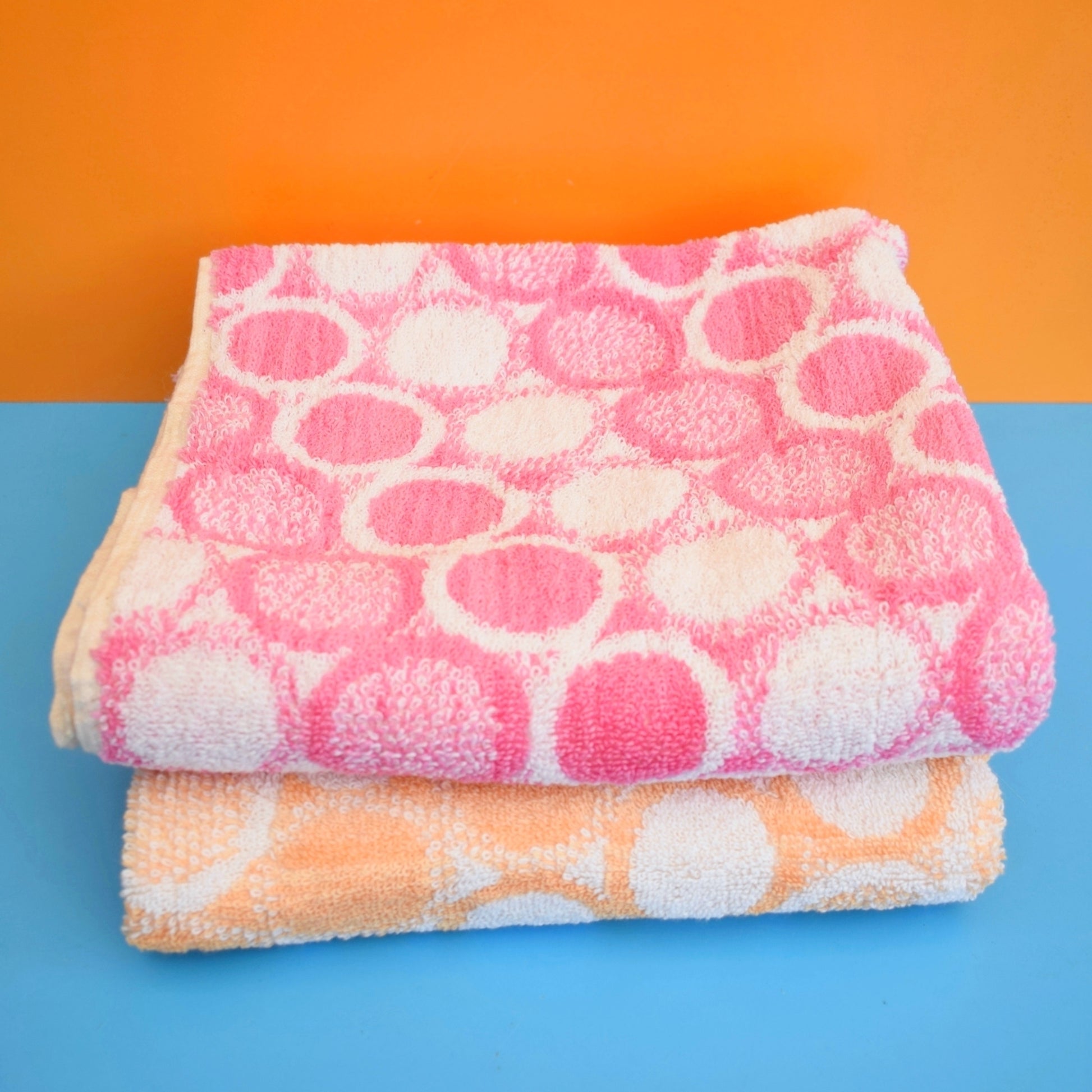 Vintage 1960s Towels - Various Designs / Colours by Pineapple Retro