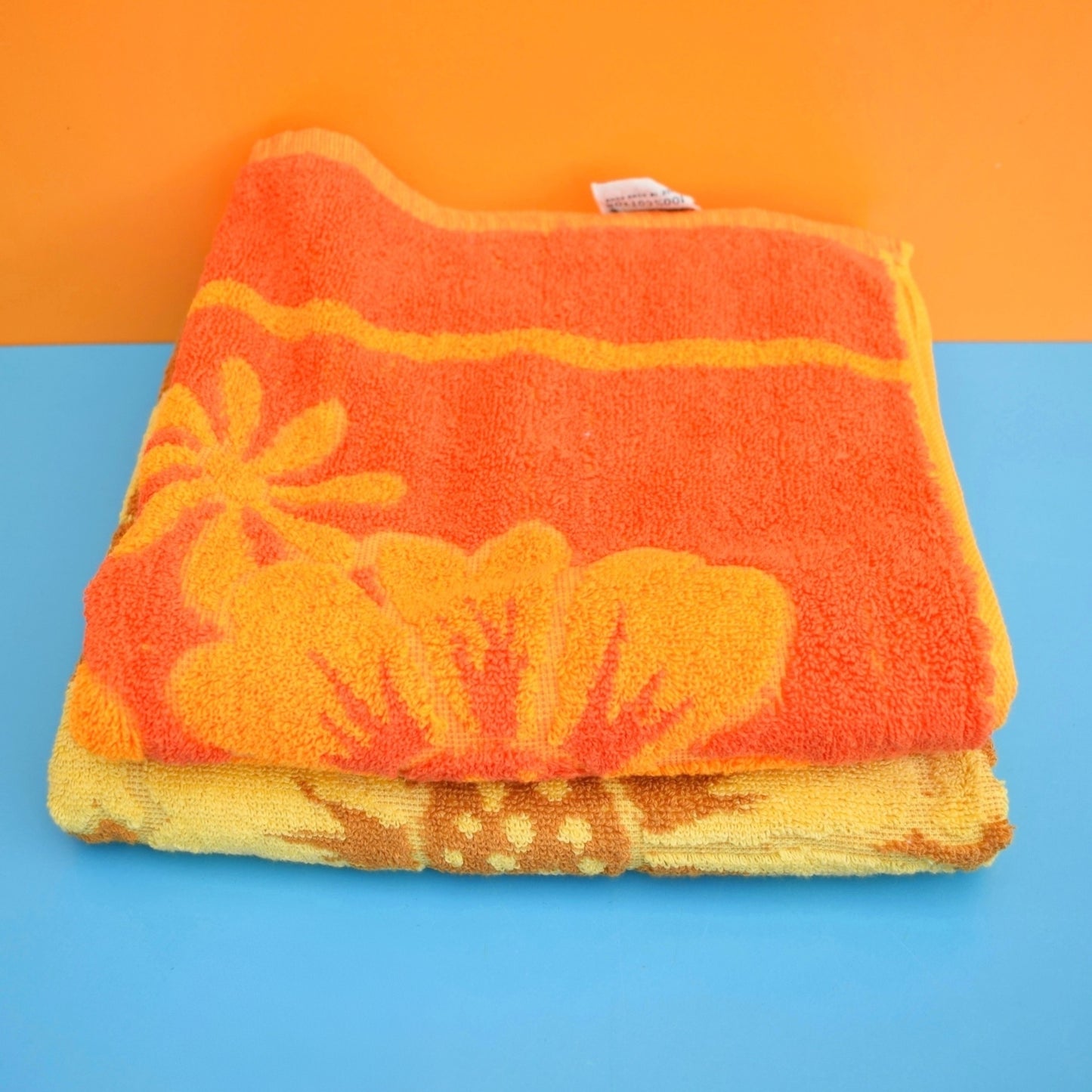Vintage 1960s Towels - Various Designs / Colours by Pineapple Retro