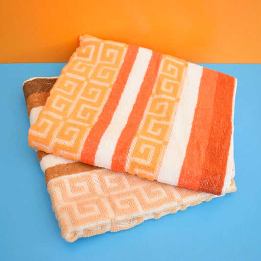 Vintage 1960s Towels - Various Designs / Colours by Pineapple Retro