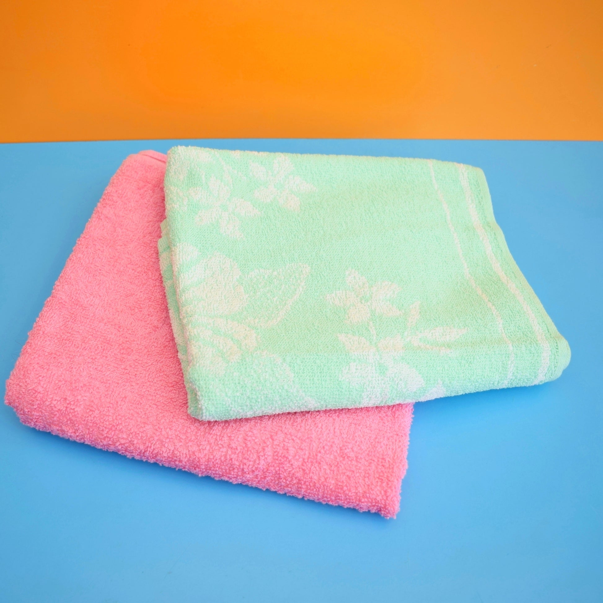 Vintage 1960s Towels - Various Designs / Colours by Pineapple Retro