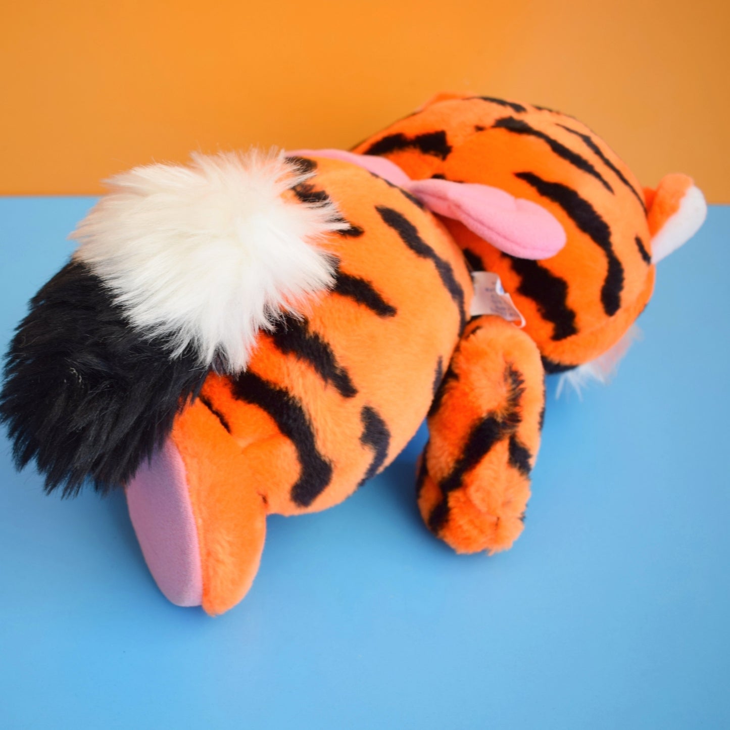 Vintage 1980s Wuzzle Plush Toy- Eleroo & Tycoon Tiger by Pineapple Retro