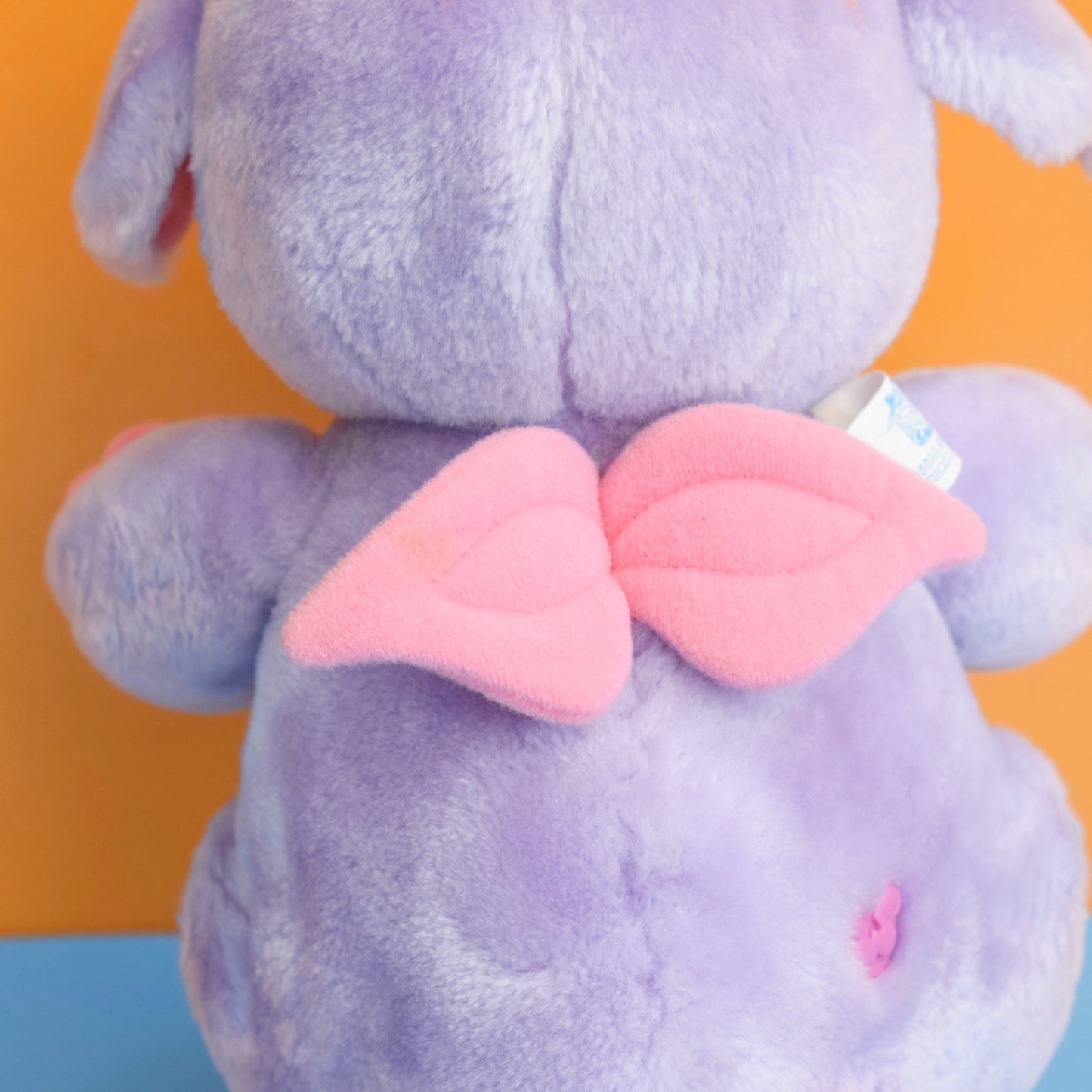 Vintage 1980s Wuzzle Plush Toy- Eleroo & Tycoon Tiger by Pineapple Retro