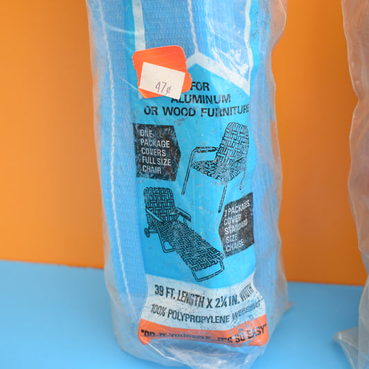 Vintage 1970s Replacement Garden / Lawn Chair Webbing- American