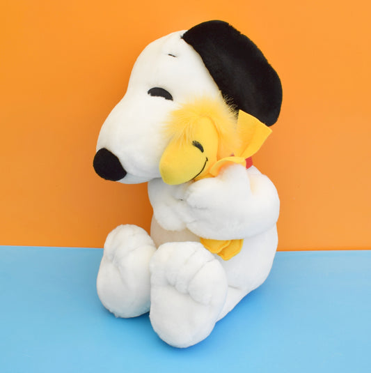 Vintage 1980s Snoopy & Woodstock Plush Toy - Applause by Vintage