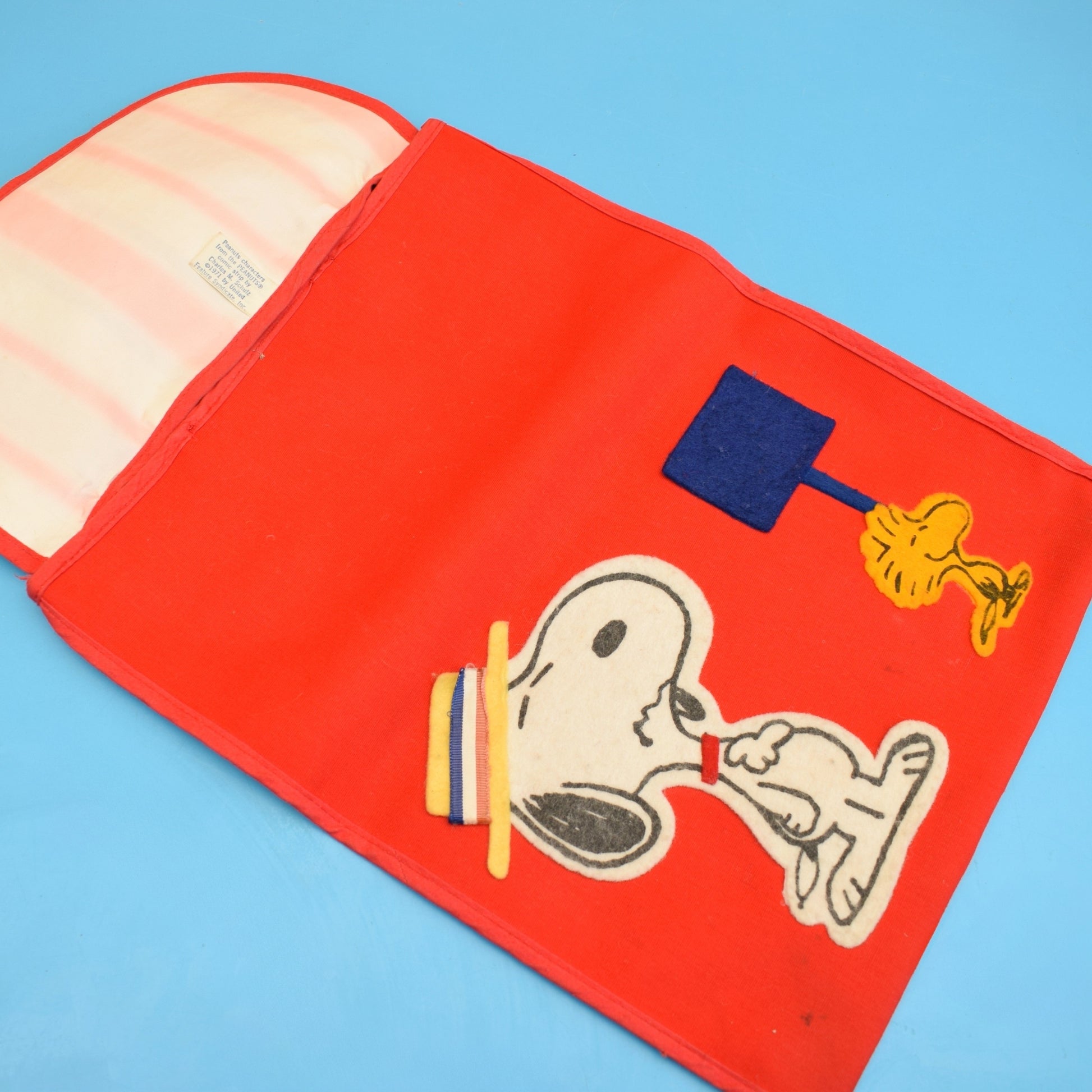 Vintage 1970s Snoopy Kids Shopping Bag by Pineapple Retro