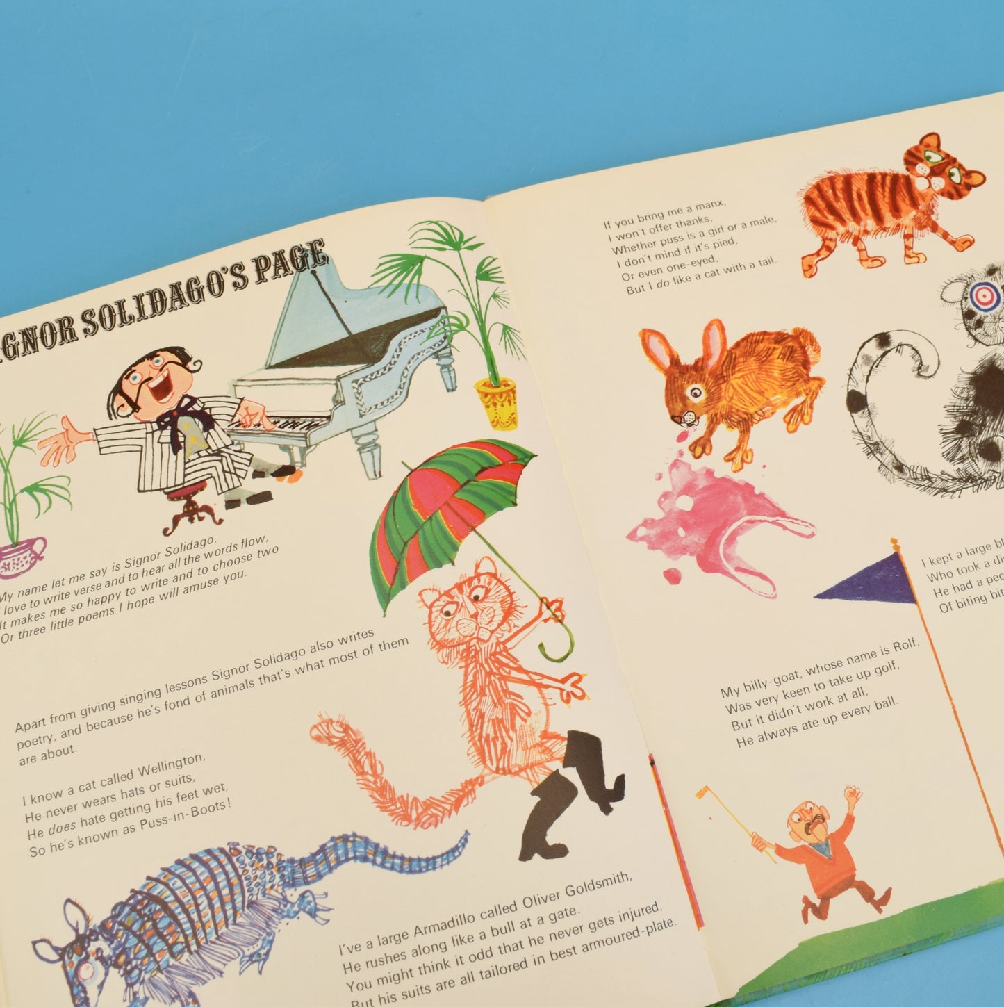 Vintage 1970s Annuals/ Books - Hector / Parsley / The Magic Roundabout