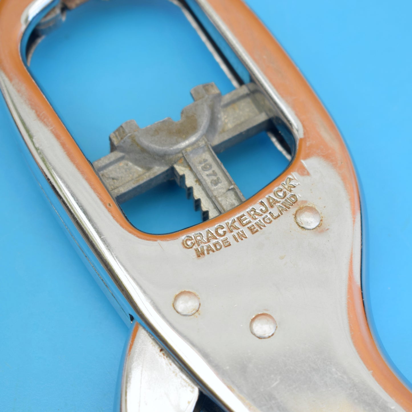 Vintage 1960s Crackerjack Nutcracker - Chrome. by Pineapple Retro