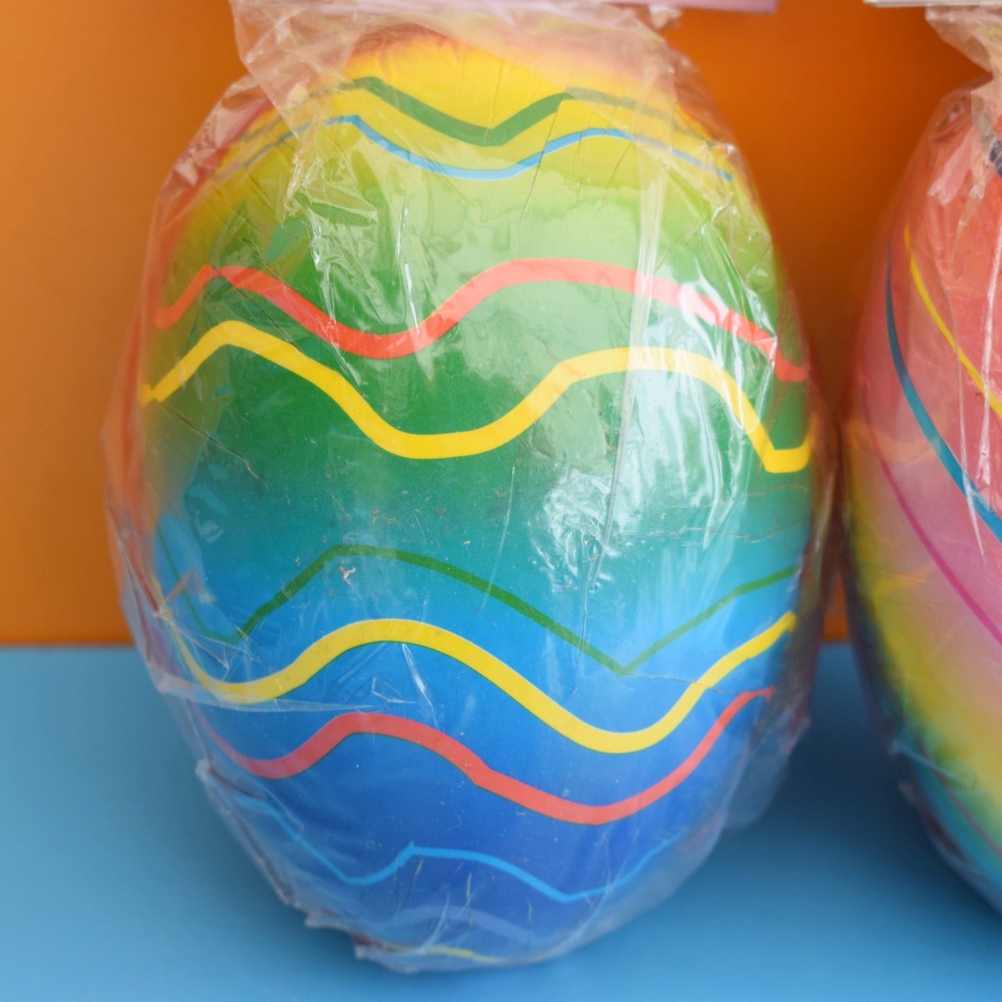 Vintage 1990s Cardboard Gift Box Easter Eggs - Unused