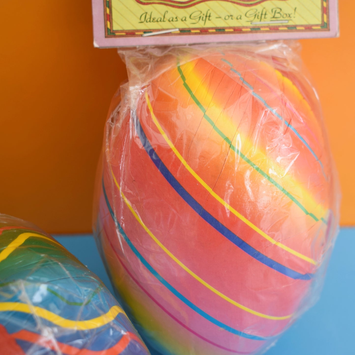 Vintage 1990s Cardboard Gift Box Easter Eggs - Unused