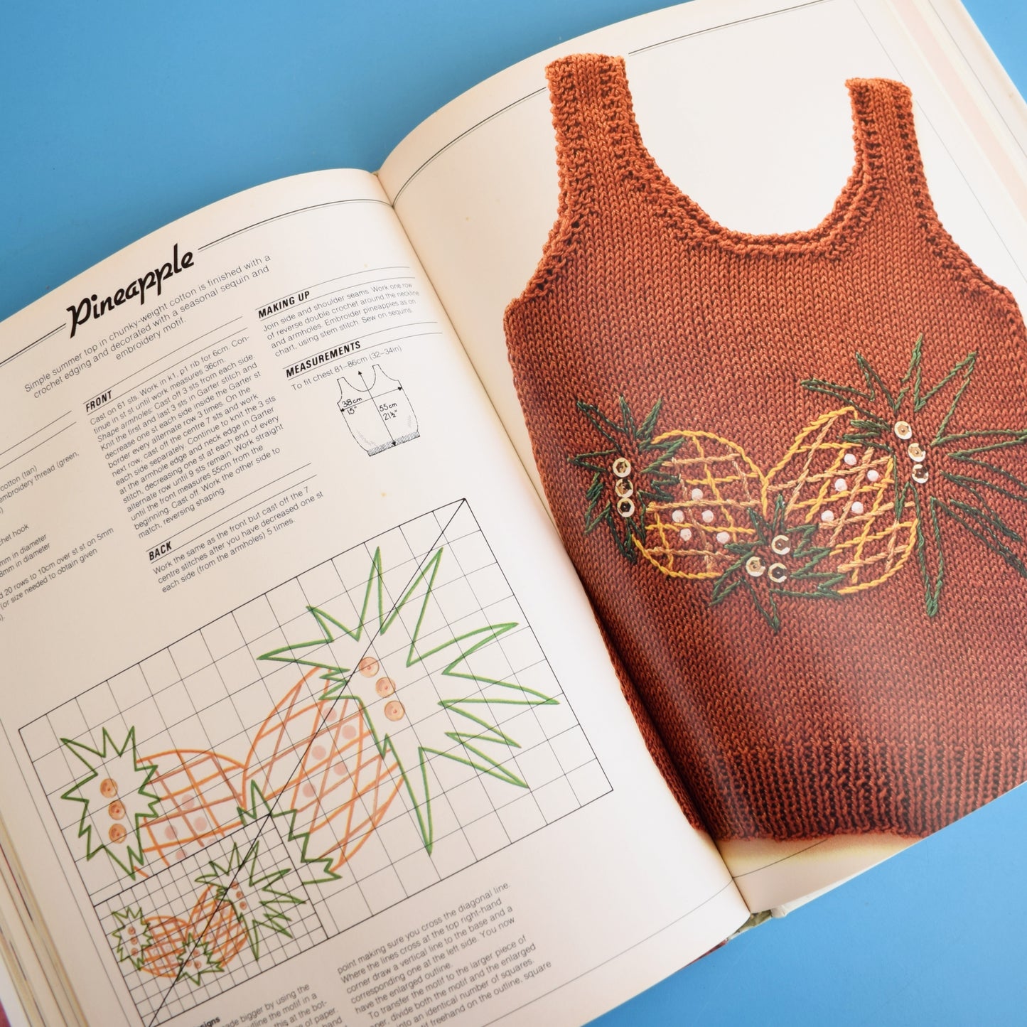 Vintage 1980s Book - The Sweater Book