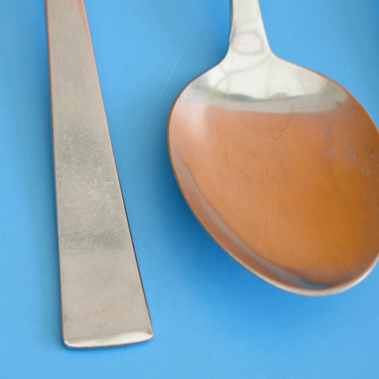 Vintage 1960s Stainless Steel Cutlery - Wallin Sweden