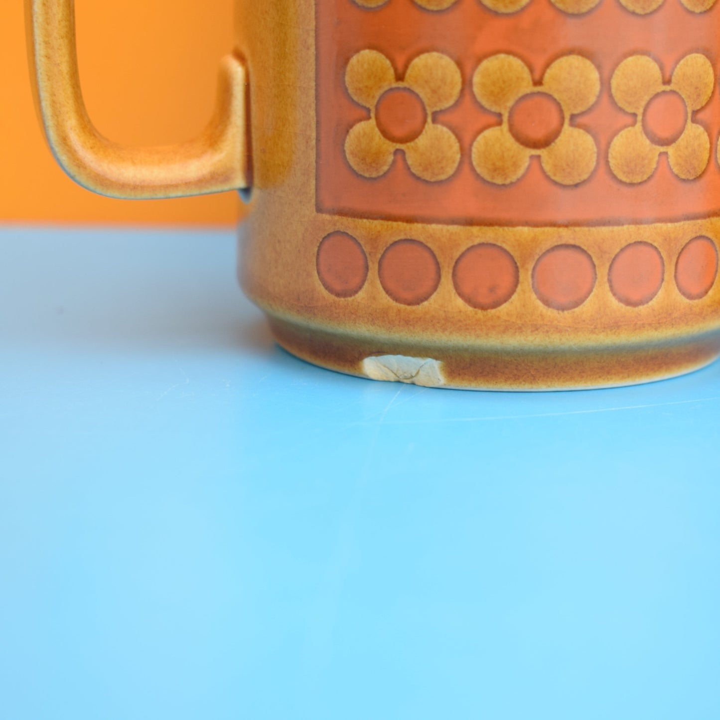 Vintage 1970s Hornsea Saffron Tea Set