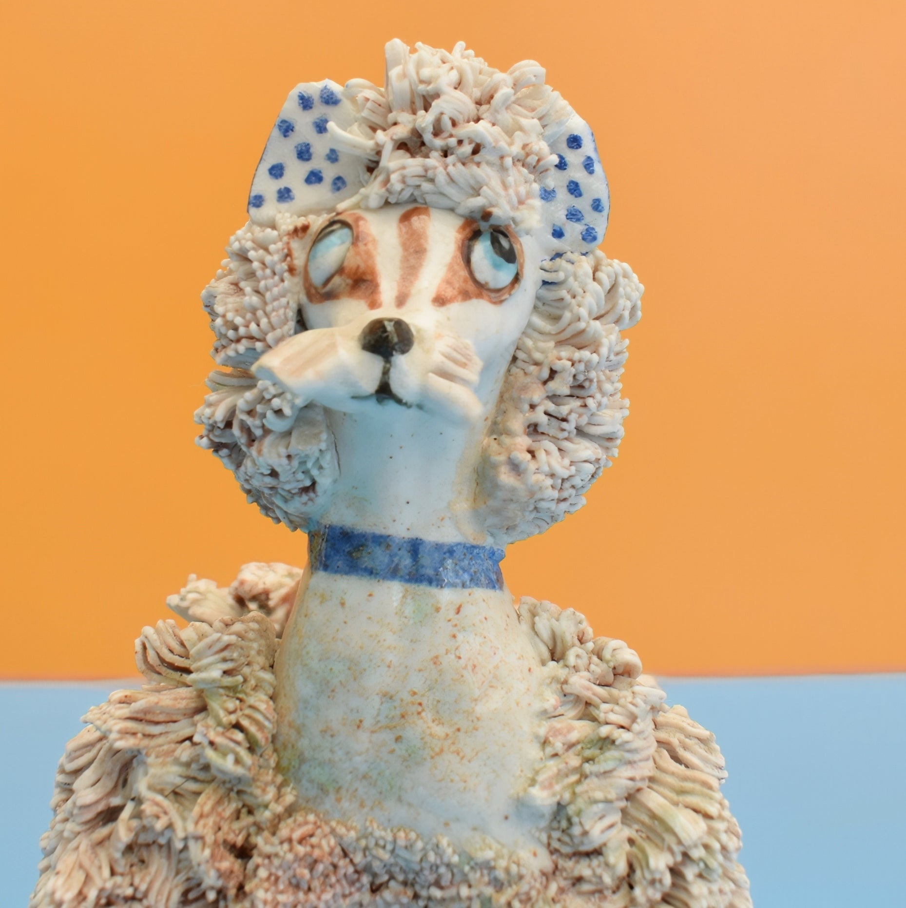 Vintage 1950s Italian Spaghetti Poodle - Basil Mathews by Vintage