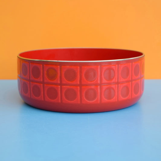 Vintage 1960s Enamelled German Wine Caddy/ Dish - Silit